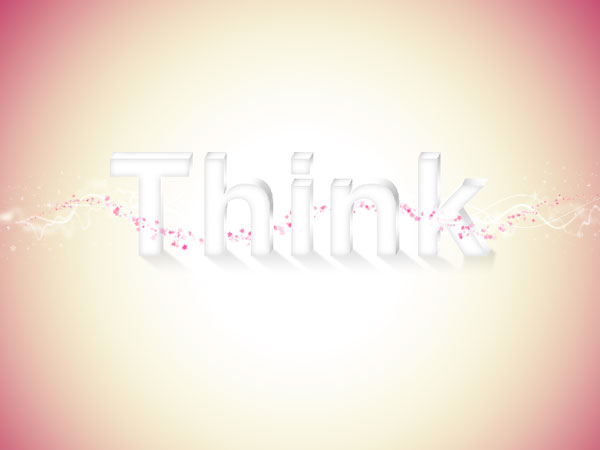 Elegant 3D Text Effect in Photoshop